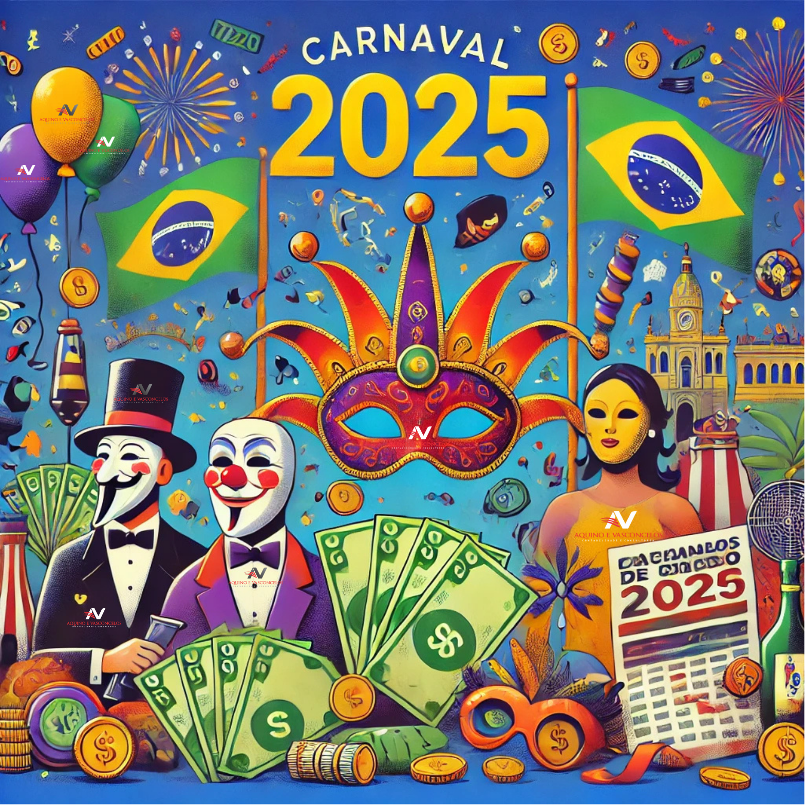 Read more about the article Carnaval 2025 x Folha de Pagamento: Planeje Sua Folha de Pagamento Para o Carnaval e Evite Contratempos!